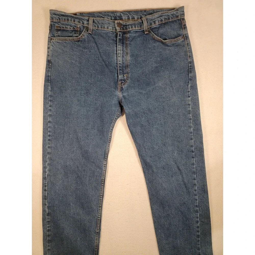 Levi's 505 jeans Regular‎ fit, Straight Leg  - Men's 40x32 Medium Wash Stretch